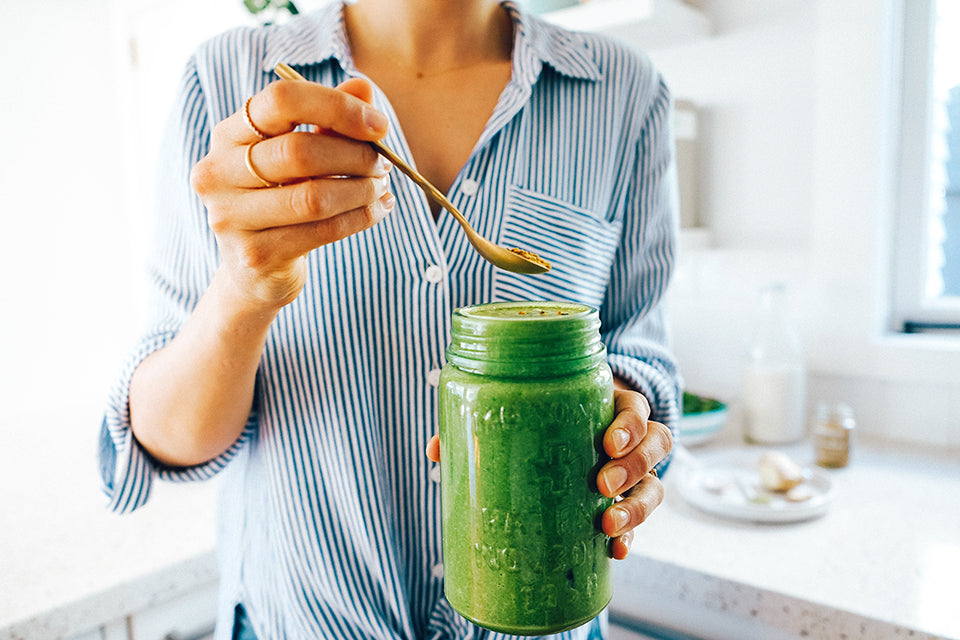 Creamy Green Winter Smoothie