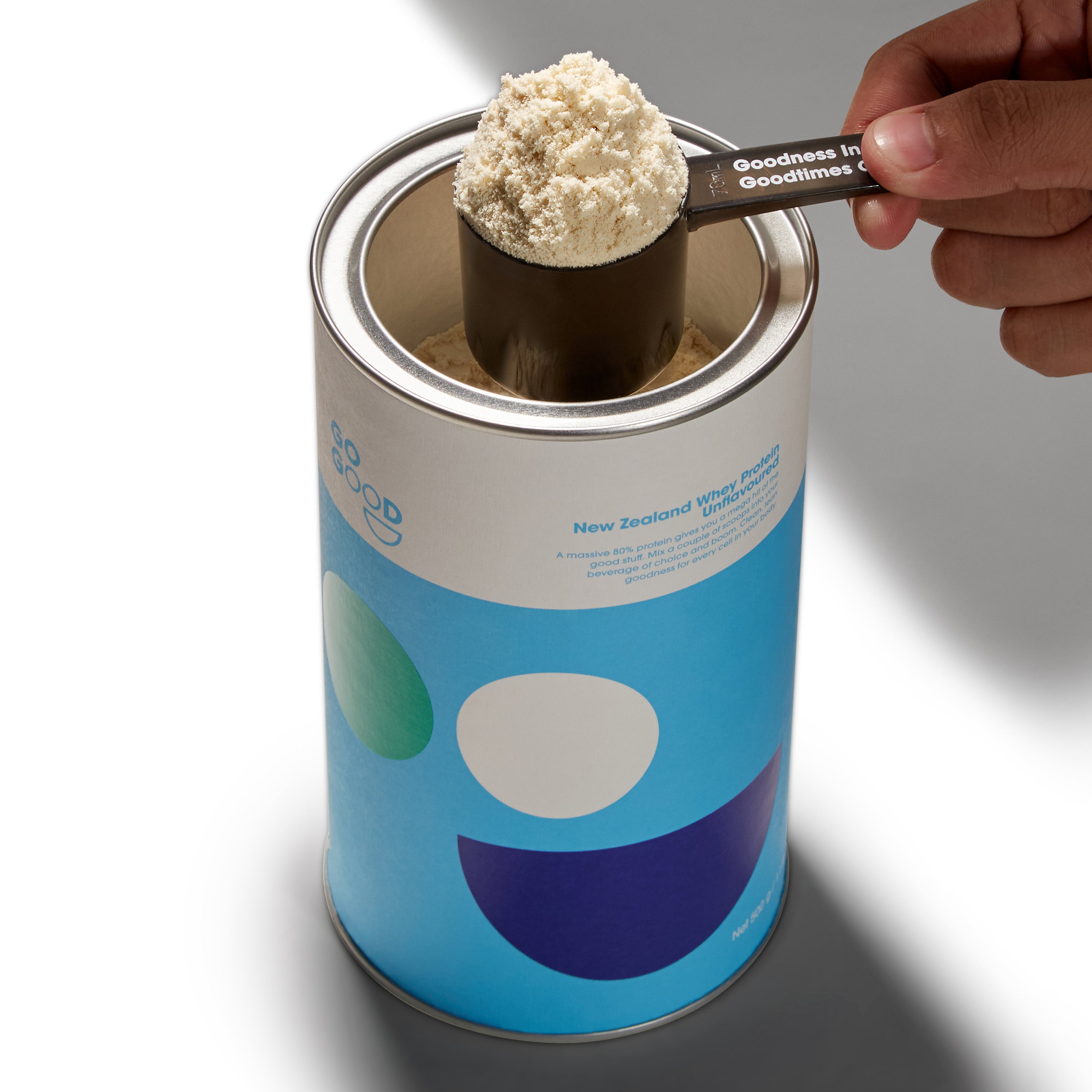 Unflavoured Whey Protein Powder