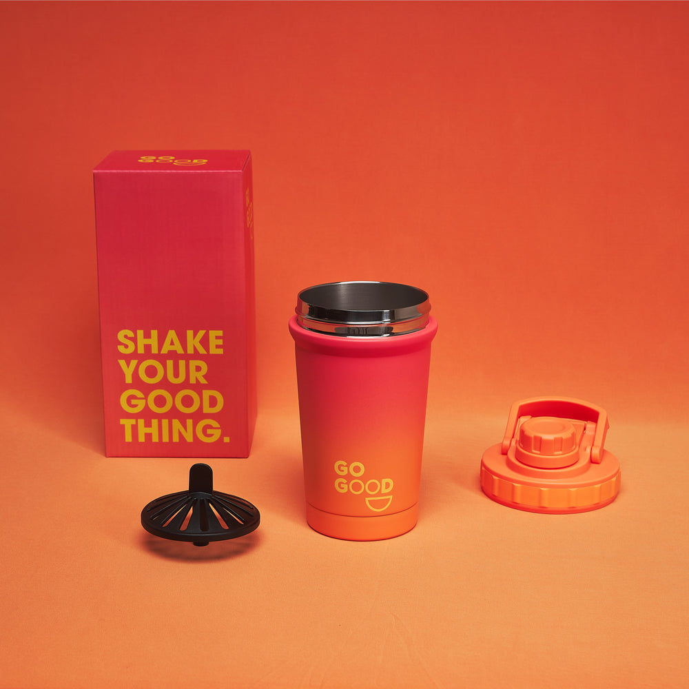
            
                Load image into Gallery viewer, 500ML Stainless Steel Protein Shaker
            
        